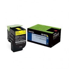 Lexmark 80C8SY0 Sarı Orijinal Toner / CX310, CX410, CX510 / 2000 Sayfa