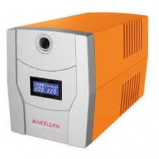 MAKELSAN Line-Intractive Lion X 1200VA 5-10 Dk 2x7AH Akülü Ups