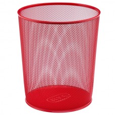 Mas 854 Kırmızı Tam Delikli Çöp Kovası