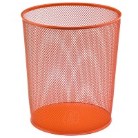Mas 854 Turuncu Tam Delikli Çöp Kovası