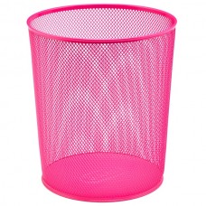 Mas 854 Pembe Tam Delikli Çöp Kovası