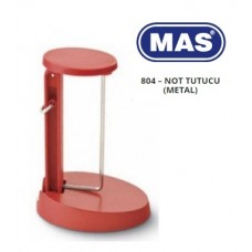Mas 804 Not Kağıdı (Metal Memo Holder) Tutucusu Kırmızı