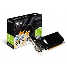 MSI VGA GT 710 1GD3H LP GT710 1GB DDR3 64B DX12 PCIE 3.0 X16 (1XVGA 1XDVI 1XHDMI)