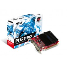 MSI VGA R5 230 1GD3H LP R5230 1GB DDR3 64b DX12 PCIE 3.0 x16 (1xVGA 1xDVI 1xHDMI) AMD Ekran Kartı