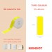 NiiMbot 12x40mm Parlak Sarı Çok Amaçlı Etiket 160 Adet (T12*40-160 YELLOW)丨D11, D101, D110 için Uyumlu NiiMbot 12x40mm Parlak Sarı Çok Amaçlı Etiket 160 Adet (T12*40-160 YELLOW)丨D11, D101, D110 için Uyumlu