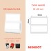 NiiMbot 50x20mm Beyaz Etiket (T50*20-320 White) 320 Adet丨B21, B1, B3S için Uyumlu NiiMbot 50x20mm Beyaz Etiket (T50*20-320 White) 320 Adet丨B21, B1, B3S için Uyumlu