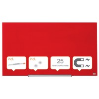 Nobo 1905184 Diamond Widescreen Yazı Tahtası 45" Kırmızı (993x559 mm)