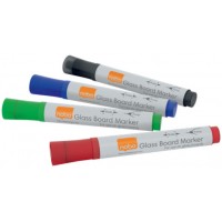 Nobo 1905324 Cam Kuru Silme ~3 mm Beyaz Tahta Kalemi 4'lü Set Karışık Renk Nobo 1905324 Cam Kuru Silme ~3 mm Beyaz Tahta Kalemi 4'lü Set Karışık Renk