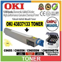 OKI 43837133 Sarı MUADİL Japanese Toner / C9655 / 22000 Sayfa OKI 43837133 Sarı MUADİL Japanese Toner / C9655 / 22000 Sayfa