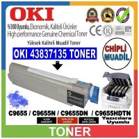OKI 43837135 Mavi MUADİL Japanese Toner / C9655 / 22000 Sayfa OKI 43837135 Mavi MUADİL Japanese Toner / C9655 / 22000 Sayfa