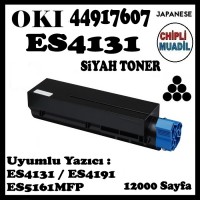 OKI 44917607 Siyah MUADİL Japanese Toner / ES4131, ES4191, ES5161MFP / 12000 Sayfa