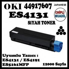 OKI 44917607 Siyah MUADİL Japanese Toner / ES4131, ES4191, ES5161MFP / 12000 Sayfa