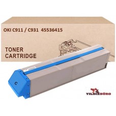 OKI 45536415 Mavi Muadil Japanese Toner / C911, C931 / 24000 Sayfa