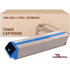 OKI 45536416 Siyah Muadil Japanese Toner / C911, C931 / 24000 Sayfa
