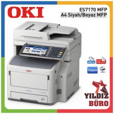 OKI ES7170DN A4 MFP Çok Fonksiyonlu Yazıcı, Fotokopi, Faks, Dubleks, Network 45387314 