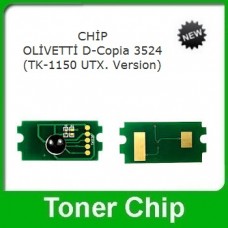 Olivetti D-Copia 3524 Toner CHİP (TK-1150 UTX. Version)