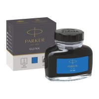 Parker 1950377 Quink Şişe Mürekkep, Yıkanabilir Mavi
