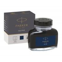 Parker 1950378 Quink Şişe Mürekkep, Mavi-Siyah
