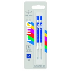 Parker 2136210 Jel Kalem Refill,Plastik Gövde, 2'li Blister, M uç, Mavi Parker 2136210 Jel Kalem Refill,Plastik Gövde, 2'li Blister, M uç, Mavi