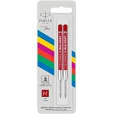 Parker 2166545 Ekonomik Tükenmez Kalem Refili M Uç Kırmızı 2'Li Blister Parker 2166545 Ekonomik Tükenmez Kalem Refili M Uç Kırmızı 2'Li Blister