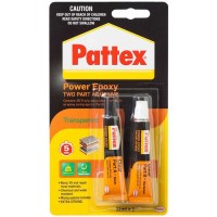Pattex Power Epoxy Şeffaf 2'Li Yapıştırıcı 22 ml.丨2902743 Pattex Power Epoxy Şeffaf 2'Li Yapıştırıcı 22 ml.丨2902743