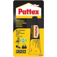 Pattex Contact Deri Kauçuk Ahşap Şeffaf Yapıştırıcı 50 Gr.丨3023773 Pattex Contact Deri Kauçuk Ahşap Şeffaf Yapıştırıcı 50 Gr.丨3023773