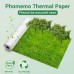 Phomemo Q22-RMS10-107 Beyaz Yapışkanlı Etiket 107mmx3,5mt 3 Rulo丨M04S Uyumlu