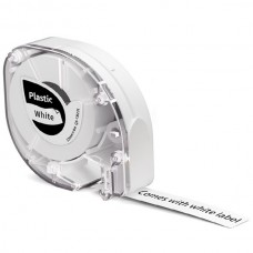 Phomemo Q5-TB231 Beyaz Üzerine Siyah (Black on White) Plastik Şerit Etiket 12mmx4m丨P12, P12pro ve Dymo LetraTag Uyumlu Phomemo Q5-TB231 Beyaz Üzerine Siyah (Black on White) Plastik Şerit Etiket 12mmx4m丨P12, P12pro ve Dymo LetraTag Uyumlu