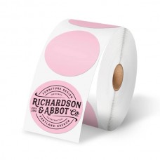 Phomemo SLR-2x2-750-PR Pembe Yuvarlak Termal Rulo Etiket 2,2” 50,8x50,8mm 750 Adet丨PM241-BT, PM246S, D520BT, PM245-BT, PM249-BT, PM344-WF, PM247-WF için Uyumlu