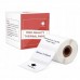 Phomemo XP4020-320 Beyaz Termal Etiket 40x20mm 320 Adet丨M110, M221, M220, M120, M200, M110S Uyumlu