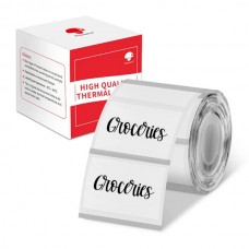 Phomemo XP-TT4030-230 Şeffaf Termal Etiket 40x30mm 230 Adet丨M110, M110S, M120, M200, M220, M221 için Uyumlu