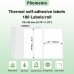 Phomemo XP7040-180 Beyaz Etiket 70x40mm 180 Adet丨M200, M220, M221 İçin Uyumlu