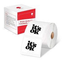 Phomemo XY3030-200 Beyaz Yuvarlak Etiket 30x30mm 200 Adet丨M108, M110, M221, M220, M120, M200, M110S Uyumlu