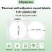 Phomemo XY7070-110 Beyaz Yuvarlak Etiket 70x70mm 110 Adet丨M200, M220, M221 Uyumlu Phomemo XY7070-110 Beyaz Yuvarlak Etiket 70x70mm 110 Adet丨M200, M220, M221 Uyumlu