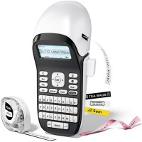 Phomemo LT12 Bluetooth Etiket Yazıcısı Beyaz - QWERTY Klavyeli, USB Şarjlı, LetraTag