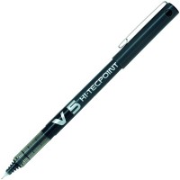 PILOT Hi-Tecpoint V5 Siyah İğne Uç Roller Kalem 0,5mm丨BX-V5-B-E