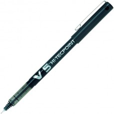 PILOT Hi-Tecpoint V5 Siyah İğne Uç Roller Kalem 0,5mm丨BX-V5-B-E