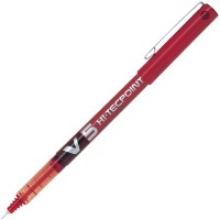 PILOT Hi-Tecpoint V5 Kırmızı İğne Uç Roller Kalem 0,5mm丨BX-V5-R