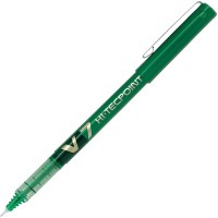 PILOT Hi-Tecpoint V7 Yeşil İğne Uç Roller Kalem 0,7mm丨BX-V7-G