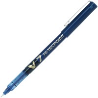 PILOT Hi-Tecpoint V7 Mavi İğne Uç Roller Kalem 0,7mm丨BX-V7-L-E