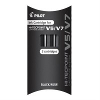 PILOT Hi-Tecpoint V7  Siyah CV7 Yedeği 3’Lü丨BXS-IC-B-S3