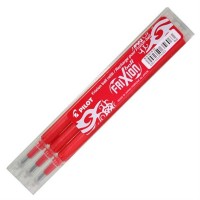 PILOT Frixion Kırmızı Rollerball Kalem Yedeği 3'Lü 0,7mm丨BLS-FR7-R-S3P PILOT Frixion Kırmızı Rollerball Kalem Yedeği 3'Lü 0,7mm丨BLS-FR7-R-S3P