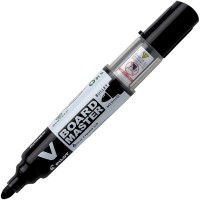 Pilot V Board Master Siyah Tahta Kalemi Yuvarlak Uç ~2,3-6mm丨WBMA-VBM-M-BG-B Pilot V Board Master Siyah Tahta Kalemi Yuvarlak Uç ~2,3-6mm丨WBMA-VBM-M-BG-B