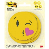 Post-it® 2030EMO Notlar - EMOJI'li, 2x30 yaprak 70 mm x 70 mm