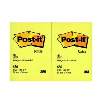Post-it® 656 Not, Sarı, 90 Yaprak, 51x76mm