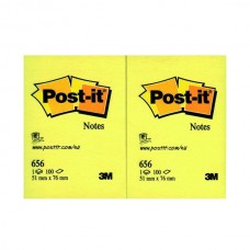 Post-it® 656 Not, Sarı, 90 Yaprak, 51x76mm