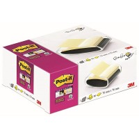 Post-it® PROB  Super Z-Not Sarı, 90 yaprak, 76x76mm + Siyah Dispenser