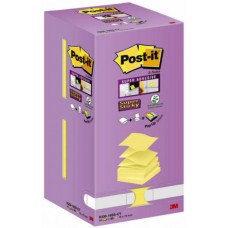 Post-it® R330-16SS Super Sticky Z-Not, Kanarya Sarısı, 16'Lı Paket 76 mm x 76 mm