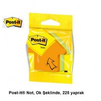 Post-it® 2007A Not, Ok Şeklinde, 225 yaprak