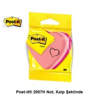 Post-it® 2007H Not, Kalp Şeklinde, 225 yaprak